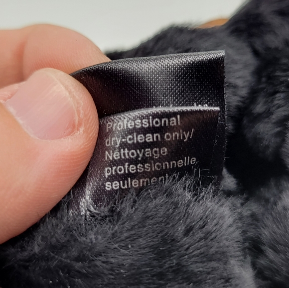 RICHARDO B. H. | sheepskin leather plush lined stitch detail driving gloves - Picture 7 of 7